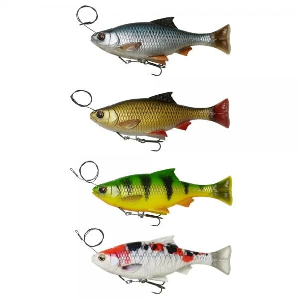 Savage Gear 4D Line Thru Pulse Tail Roach 18cm 90g SS - Afbeelding 2