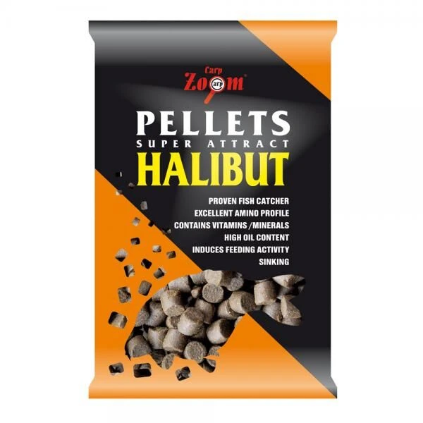Carp Zoom Black Halibut Pellets 800g 1 Carp Zoom Black Halibut Pellets 800g