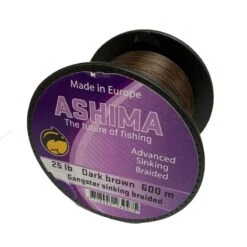Ashima Gangster 8 Braided Sinking Line Dark Brown