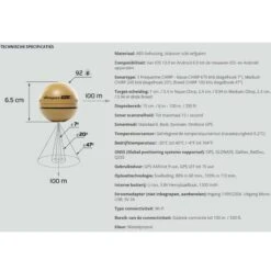Deeper Smart Sonar Chirp+ 2 Fishfinder -Vissen Winkel 1525137Deeper Smart Sonar Chirp 2 Fishfinder 2