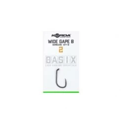 Korda Basix Wide Gape Hooks Barbless -Vissen Winkel 1540980Korda Basix Wide Gape Hooks Barbless 5