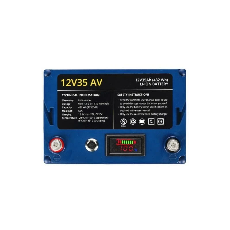 Rebelcell 12V35 AV LI-ION Accu (432 WH) 2 Rebelcell 12V35 AV LI-ION Accu (432 WH) - Afbeelding 2