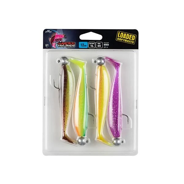 Fox Rage UV Zander Pro Shad Loaded 1 Fox Rage UV Zander Pro Shad Loaded