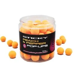 Sticky Baits Sticky Peach & Pepper Pop-Ups
